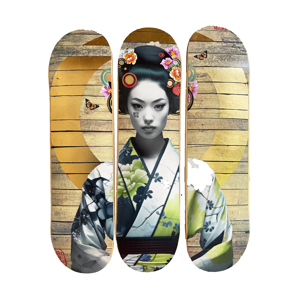 To Have and To Hold Skatedeck Trio